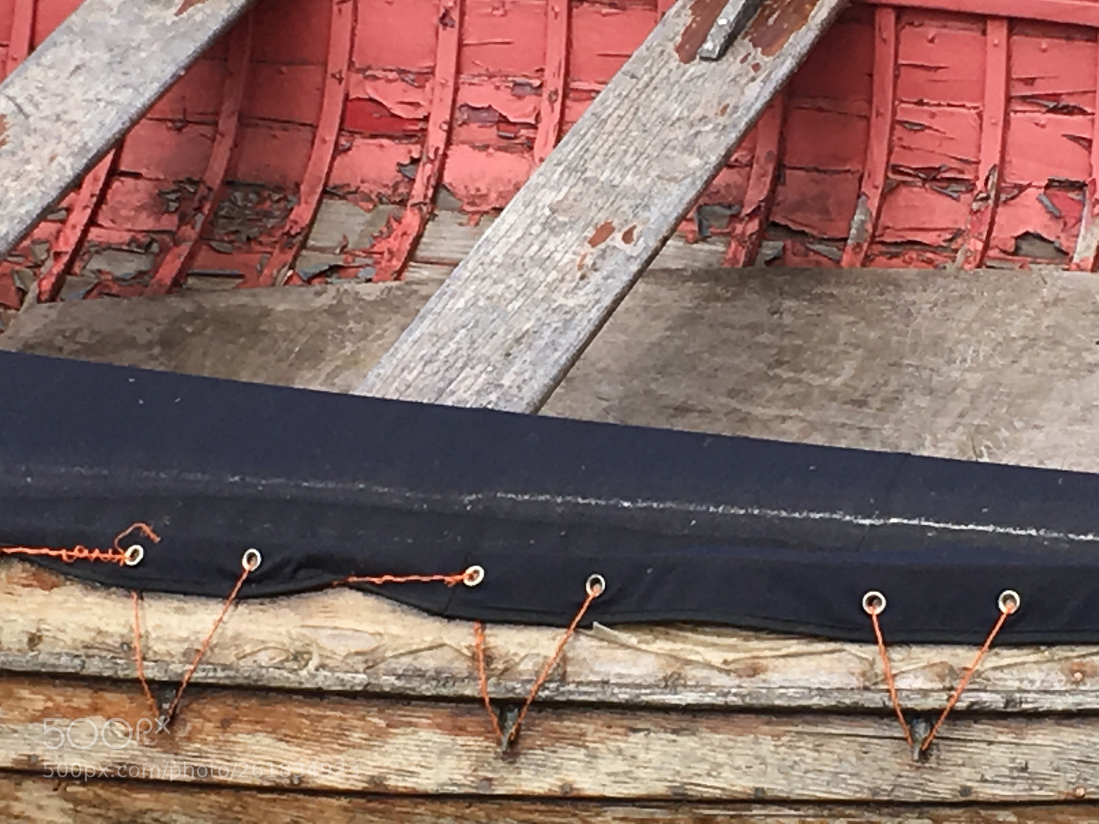 Apple iPhone SE sample photo. Faded boat paintwork  photography