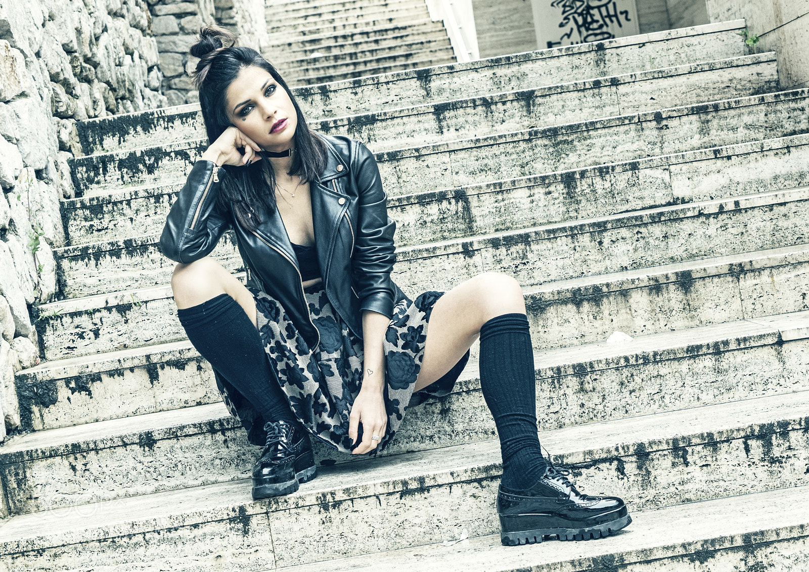 Sony a7R sample photo. Gothic princess photography