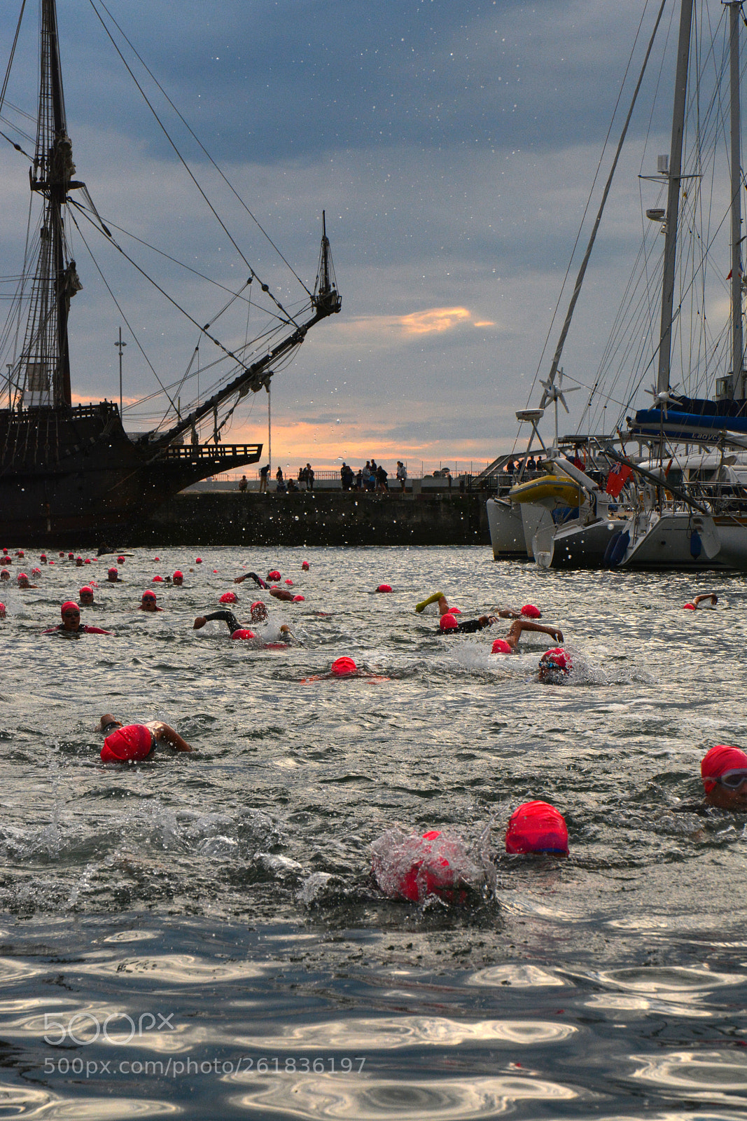 Nikon D7100 sample photo. Triathlon photography