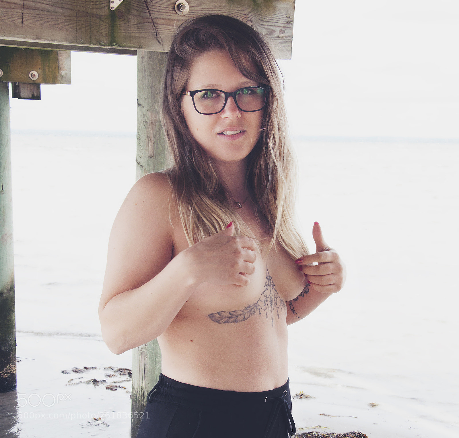 Nikon D90 sample photo. Kristina on the beach photography