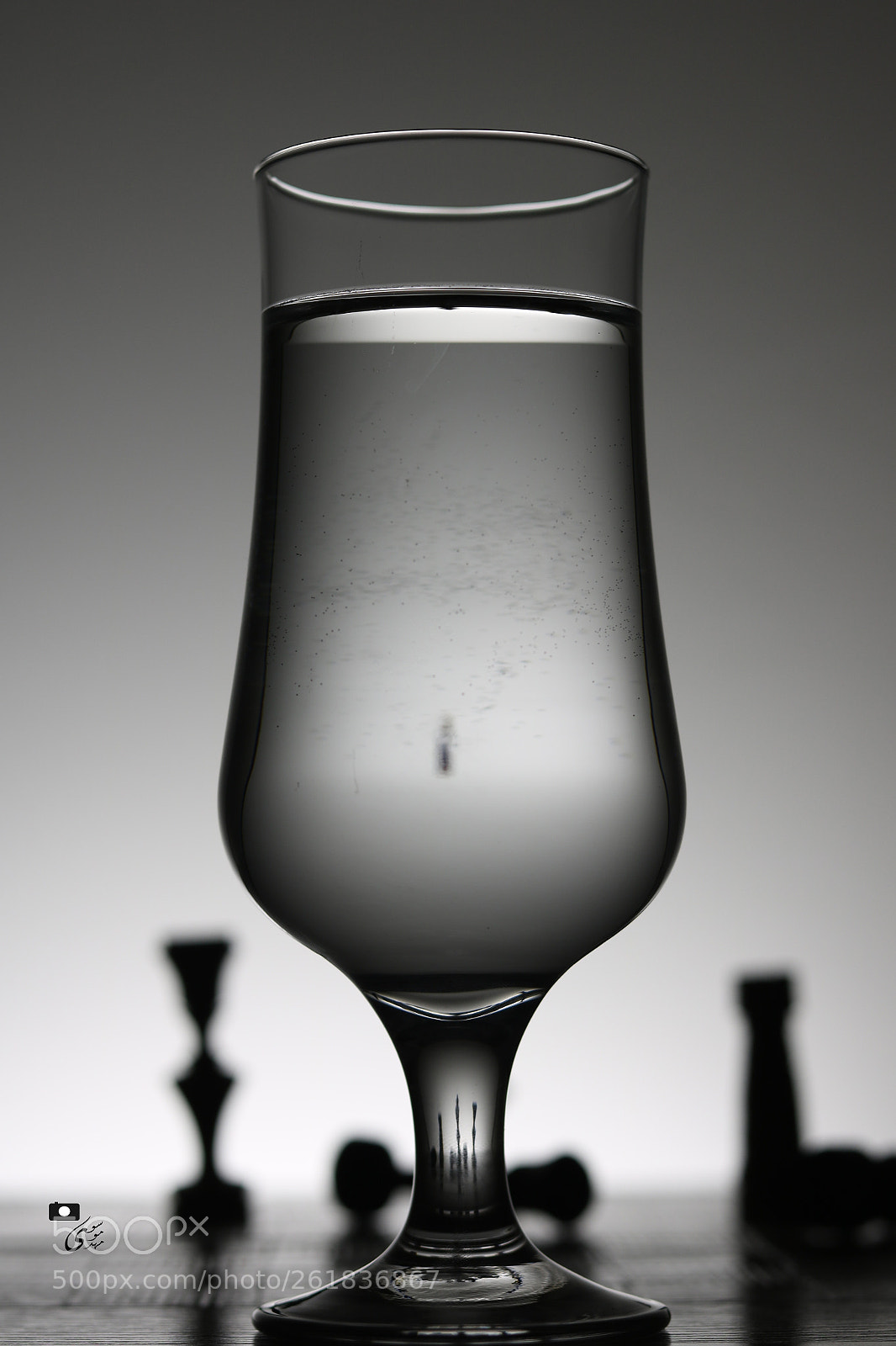 Canon EOS 750D (EOS Rebel T6i / EOS Kiss X8i) sample photo. Chess in glass photography