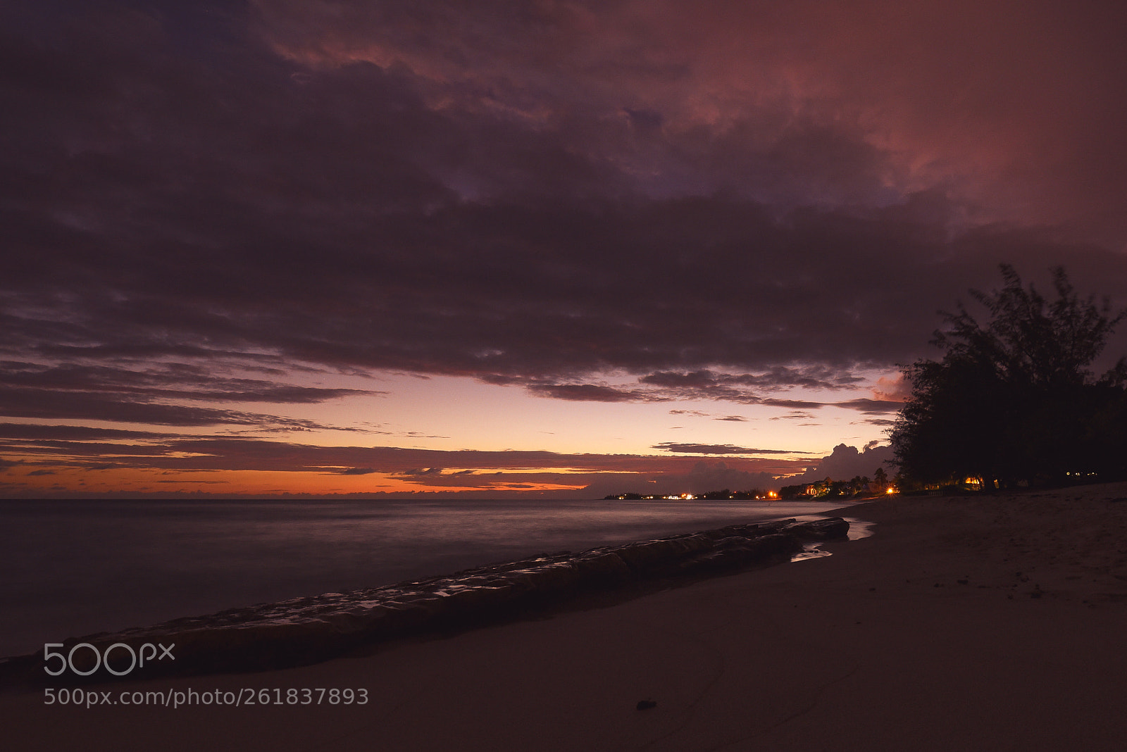 Nikon D750 sample photo. Purple sunset beach photography
