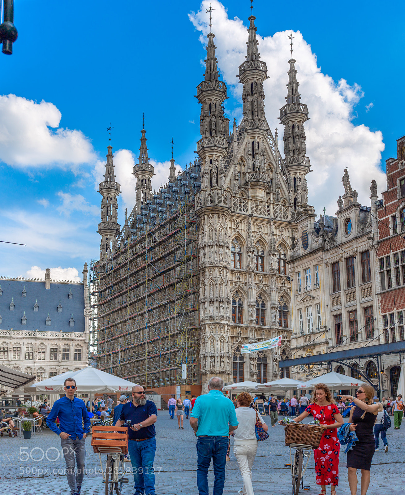Canon EOS 6D sample photo. Grote markt leuven photography
