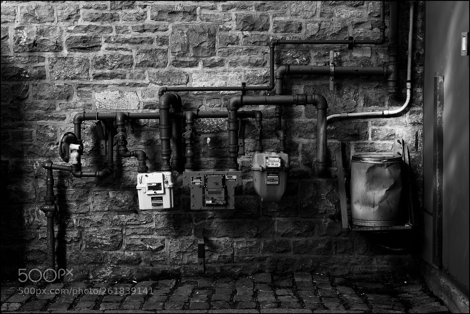 Nikon D610 sample photo. Gas meters photography