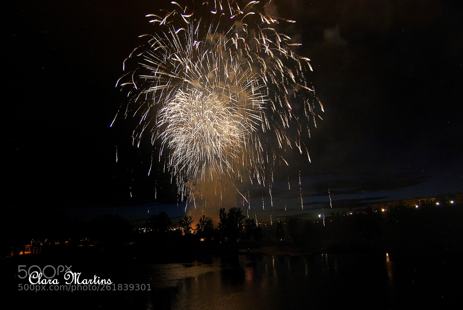 Nikon D60 sample photo. Fuegos artificiales - salamanca photography