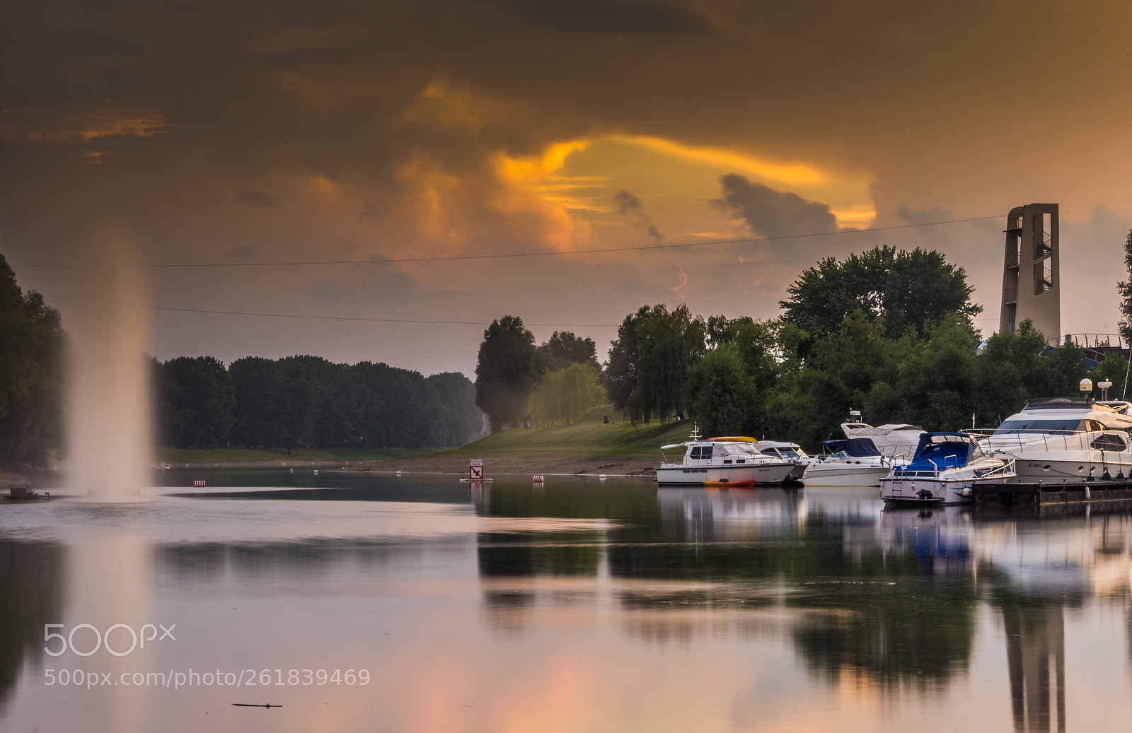 Nikon D7200 sample photo. Sunset reflection photography