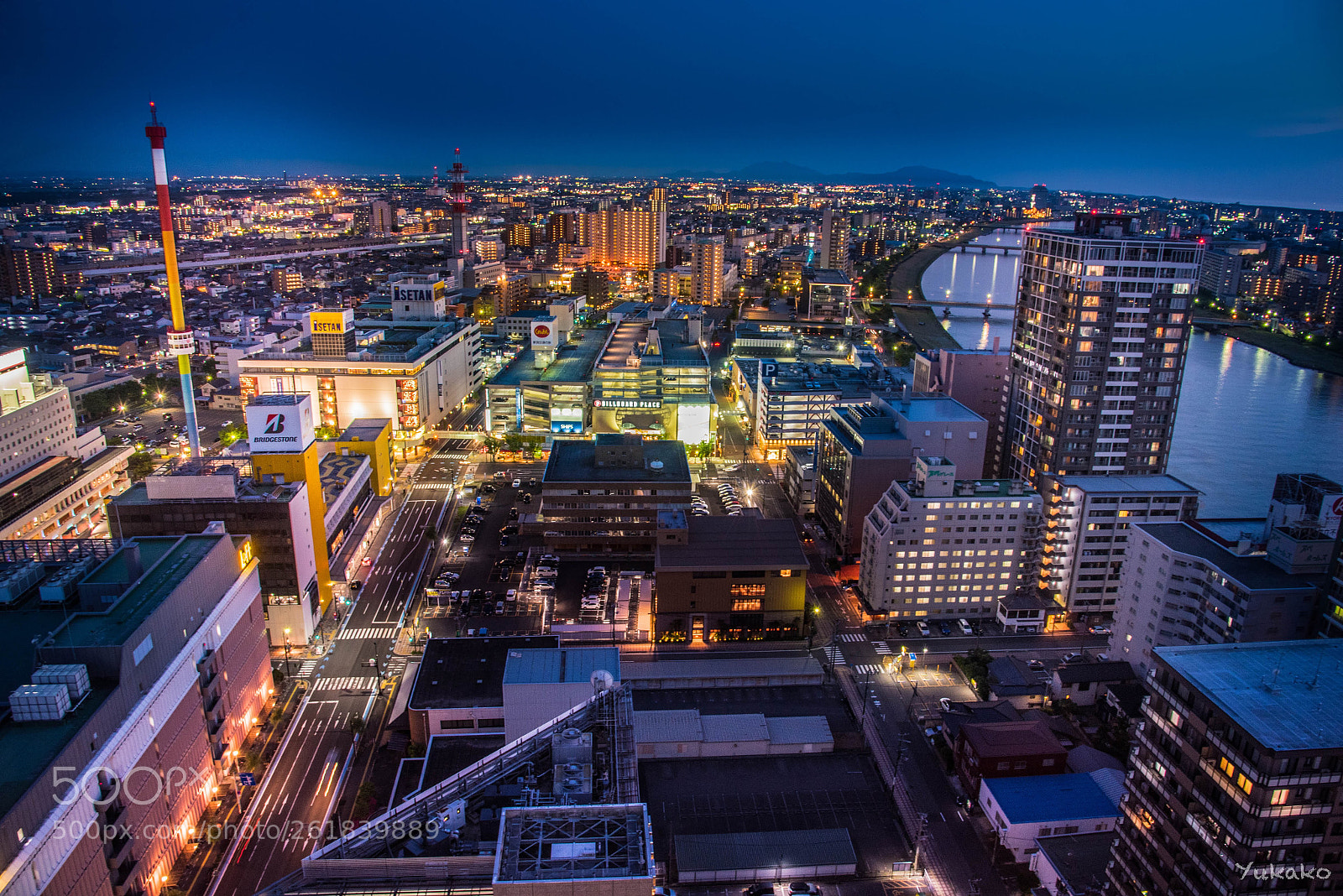 Nikon D750 sample photo. Nightview photography