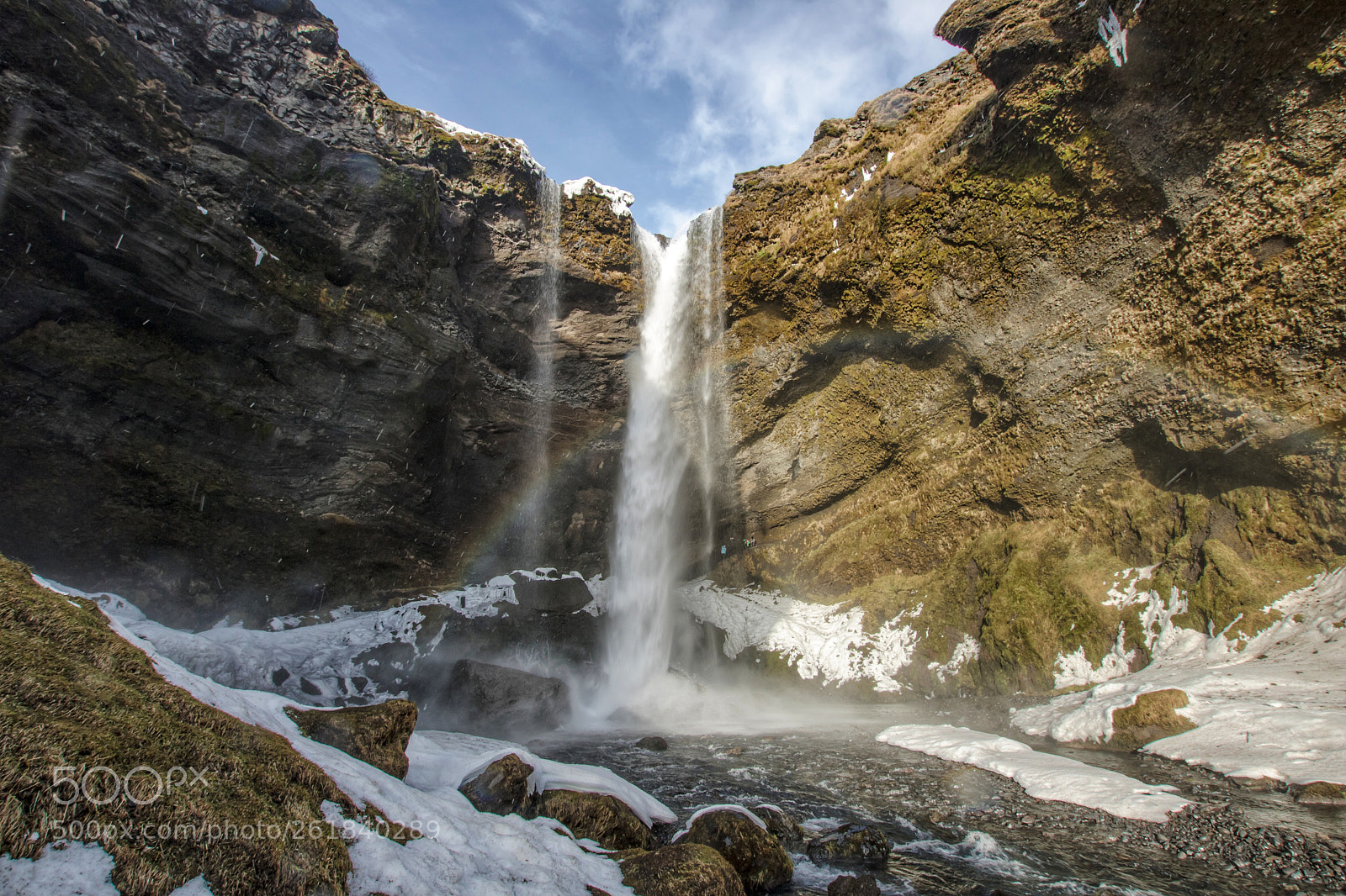 Canon EOS 760D (EOS Rebel T6s / EOS 8000D) sample photo. Kvernufoss photography