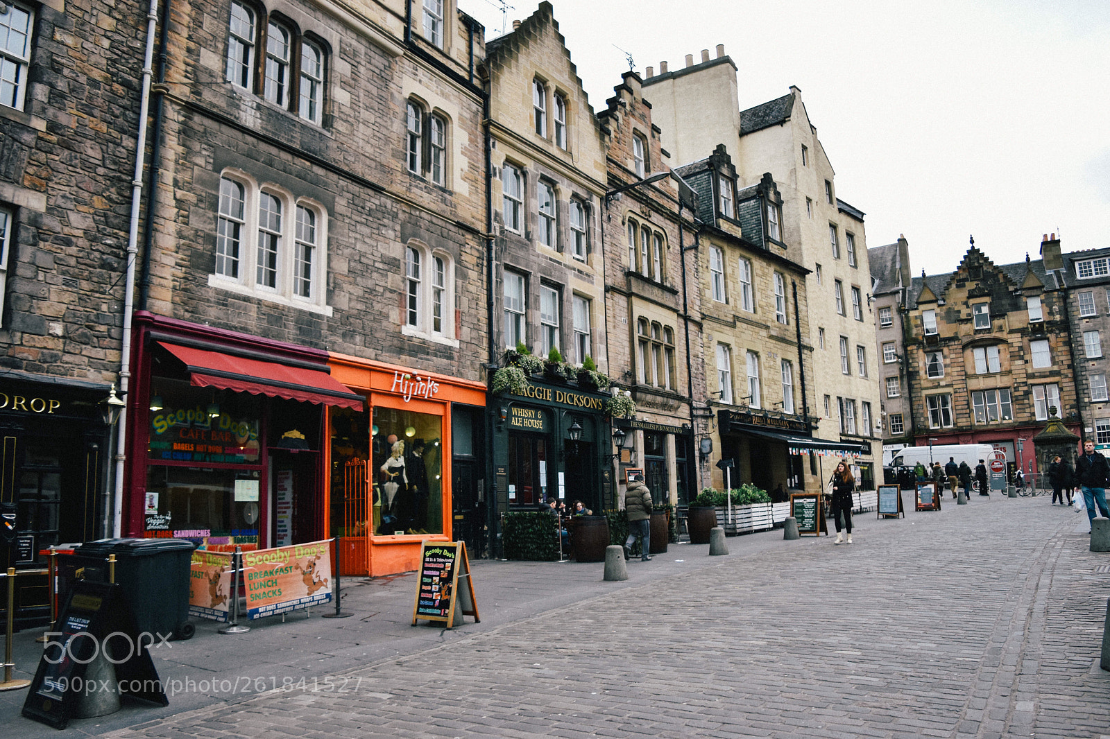 Nikon D5500 sample photo. Streets of edinburgh photography