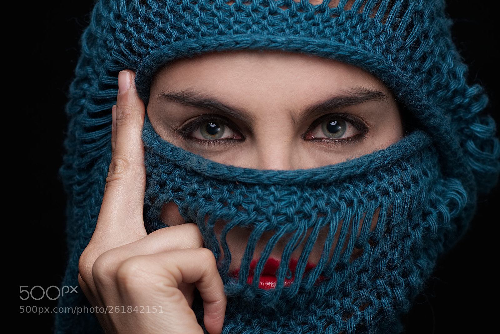 Nikon D3300 sample photo. Misterious eyes photography