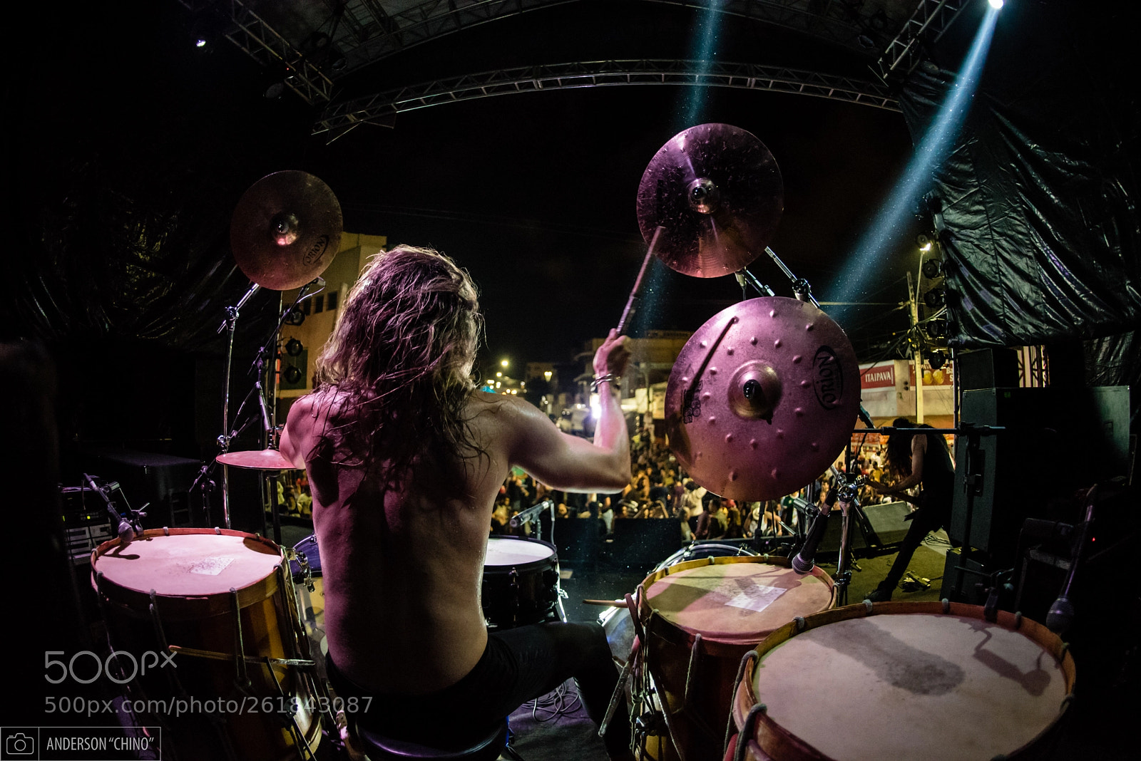 Nikon D750 sample photo. The drummer photography