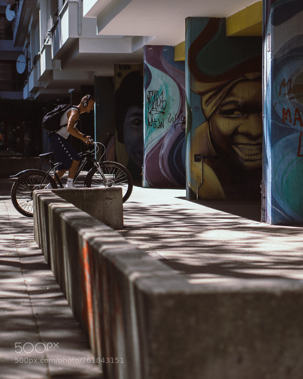 Sony a6000 sample photo. Cyclist photography