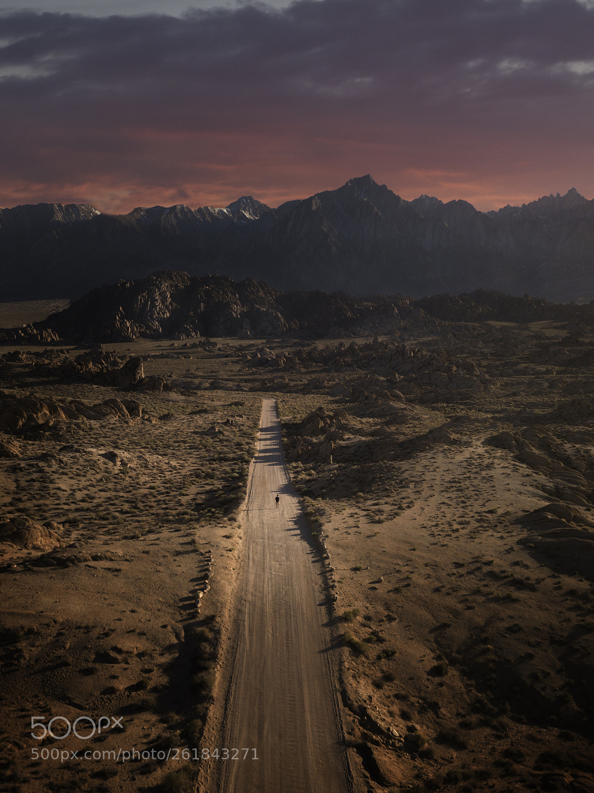 DJI FC220 sample photo. Alabama hills photography