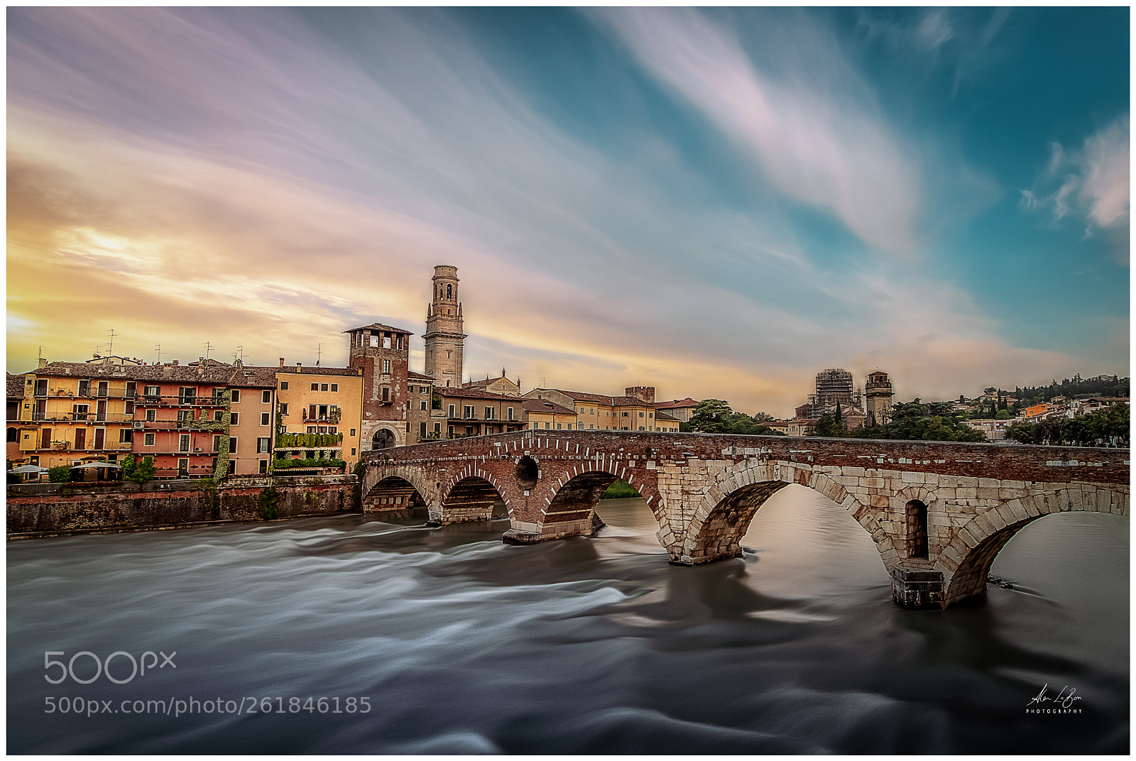 Canon EOS 77D (EOS 9000D / EOS 770D) sample photo. Ponte pietra bridge, verona photography