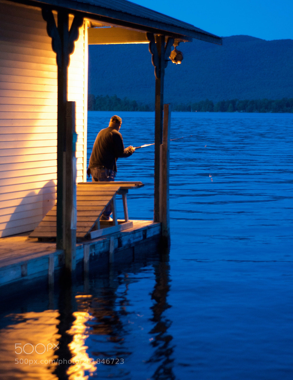 Nikon D7000 sample photo. Lake george at dusk photography