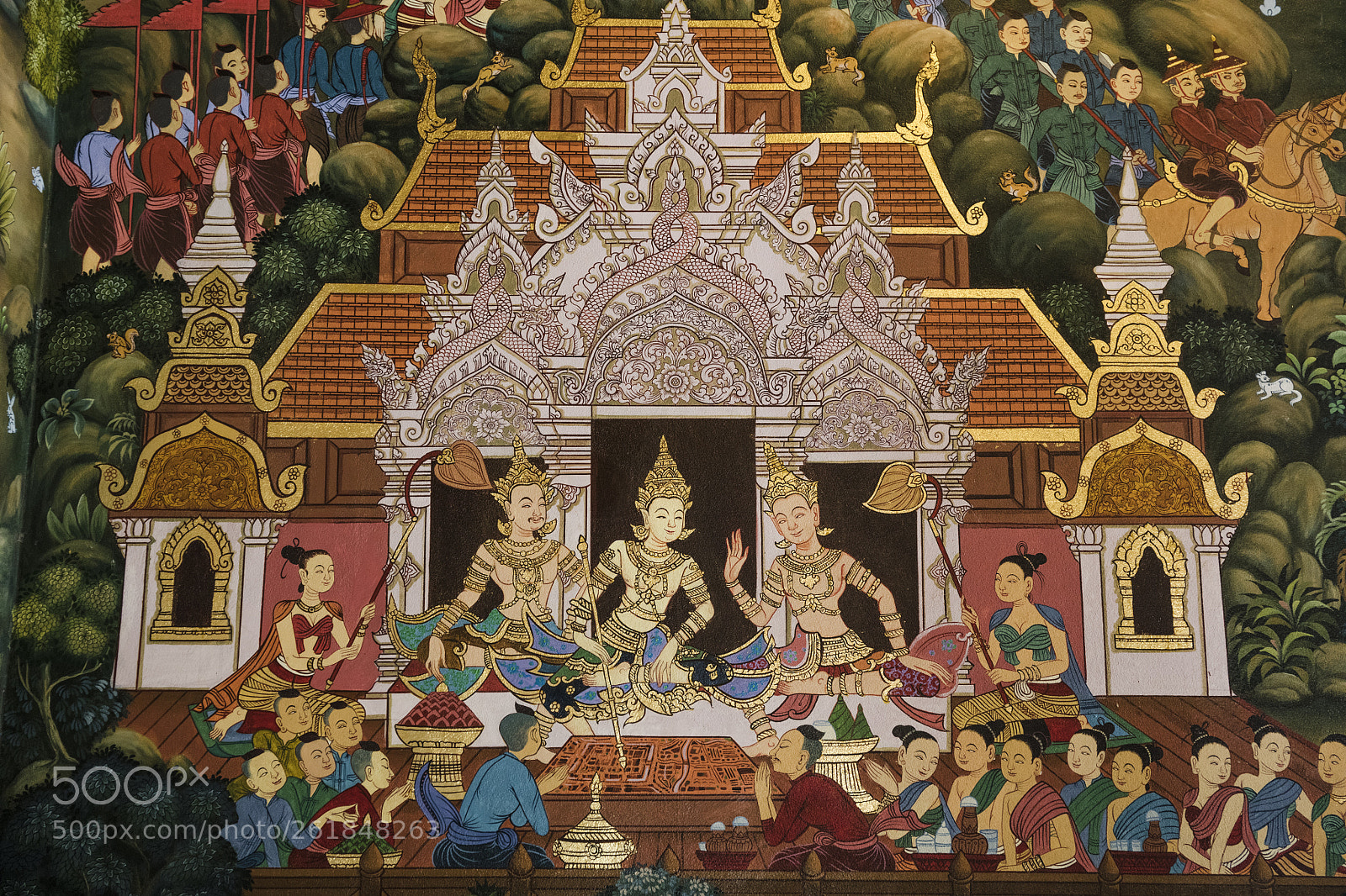Canon EOS 5DS sample photo. Wat chedi man temple photography