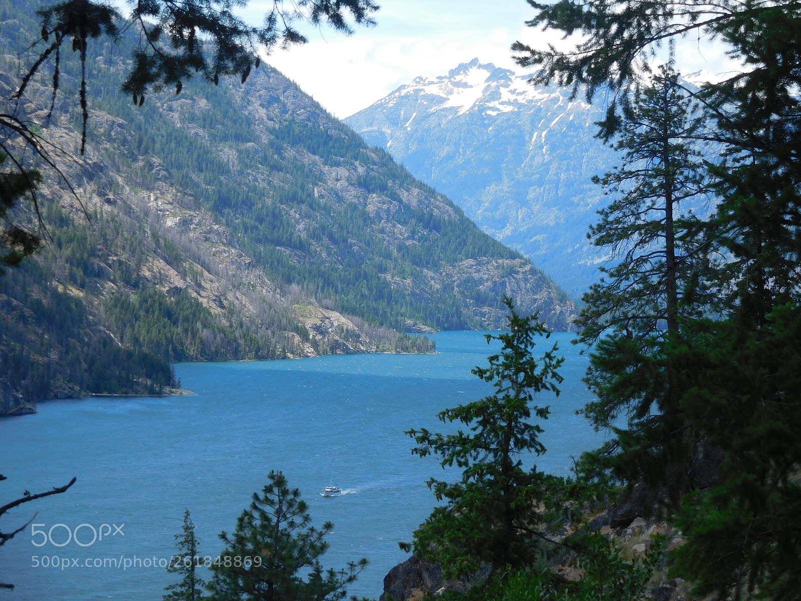 Nikon Coolpix S7000 sample photo. Lake boat view photography