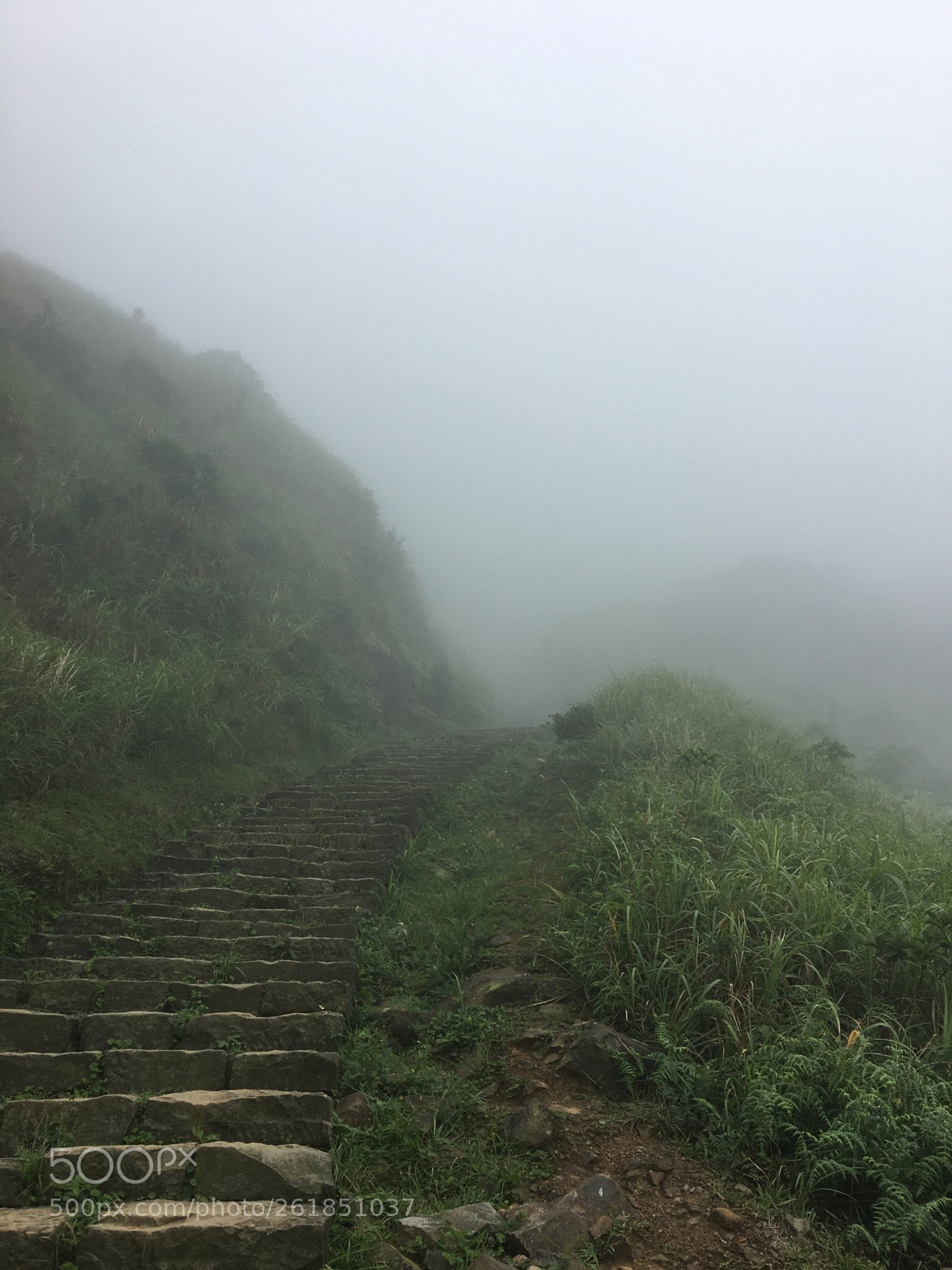 Apple iPhone 6s sample photo. Misty mountains  photography