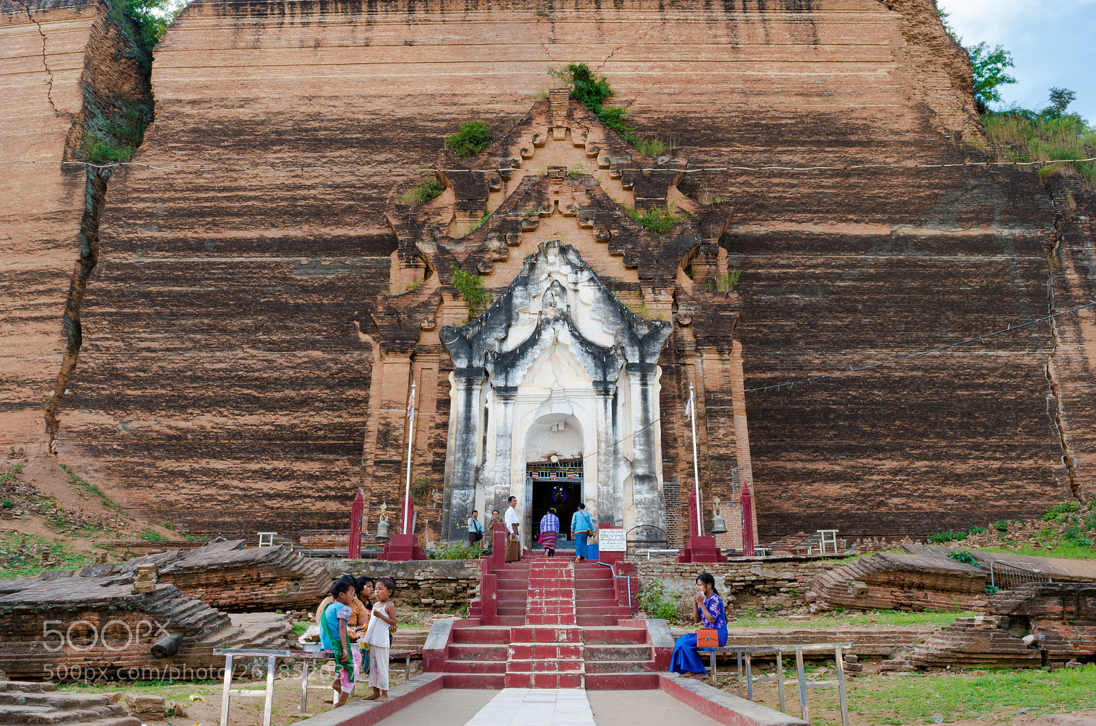 Nikon D5500 sample photo. Mingun, myanmar - view photography