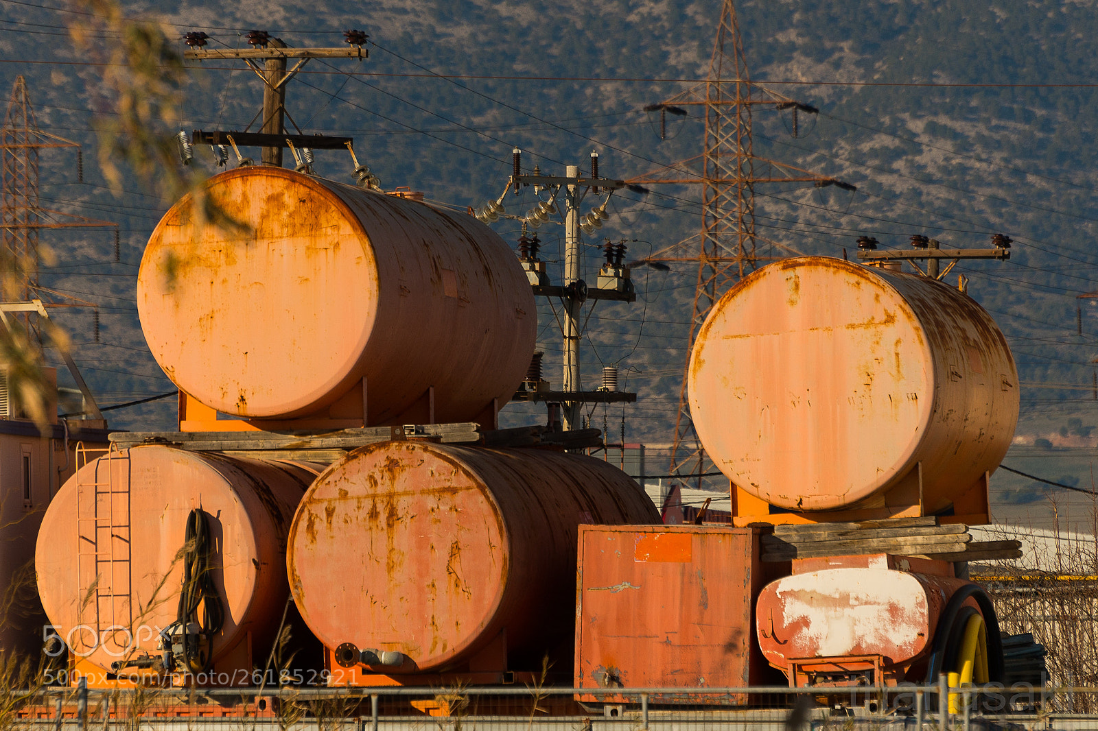 Nikon D750 sample photo. Power and tanks photography