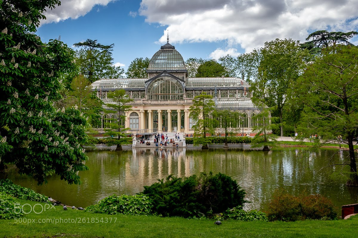 Nikon D3200 sample photo. Crystal palace in madrid photography