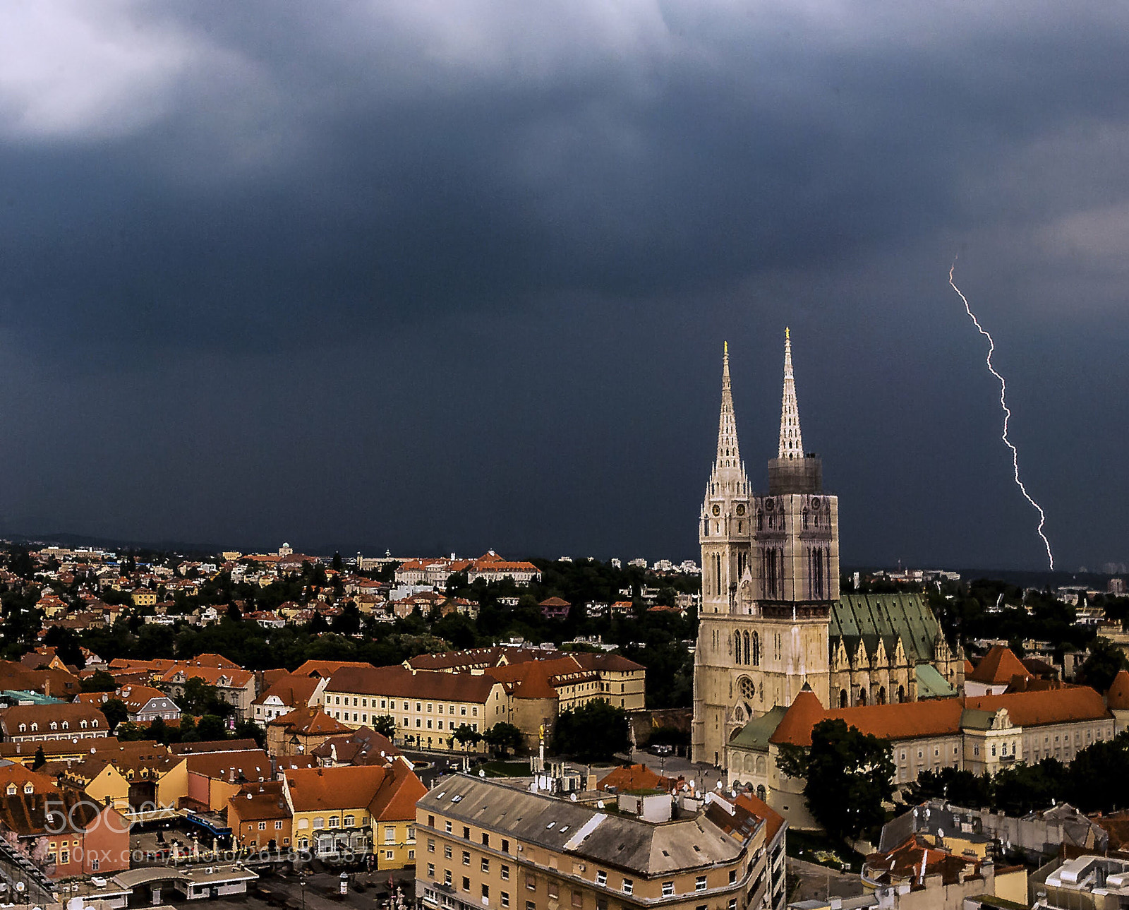 Nikon D60 sample photo. Lightning  photography