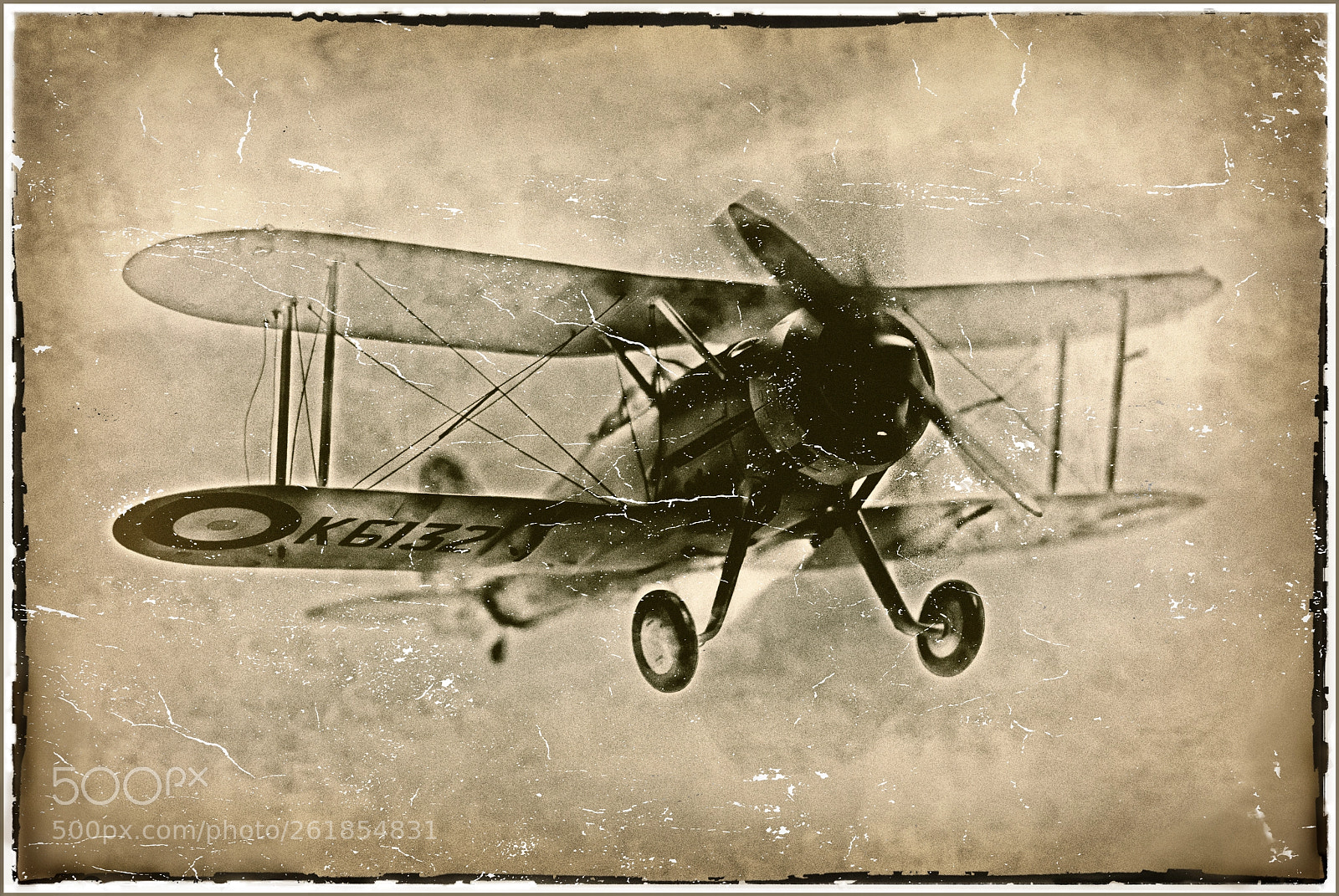 Nikon D200 sample photo. Vintage photo of biplane photography