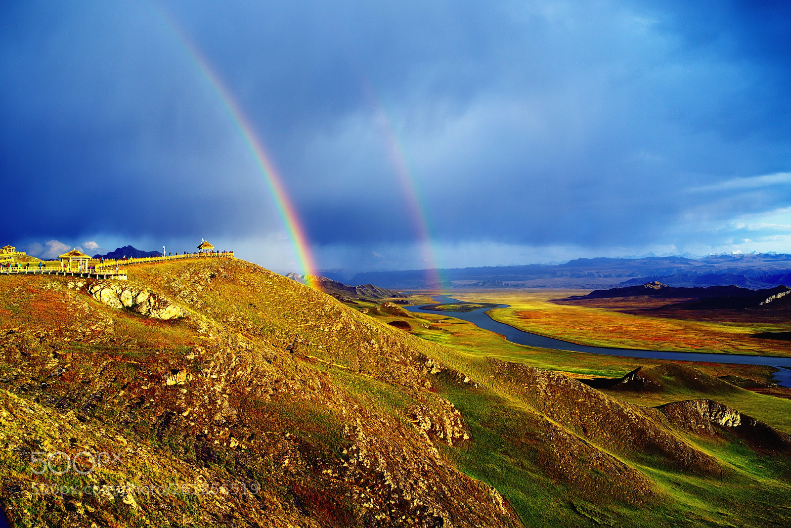 Pentax K-1 sample photo. Rainbow photography