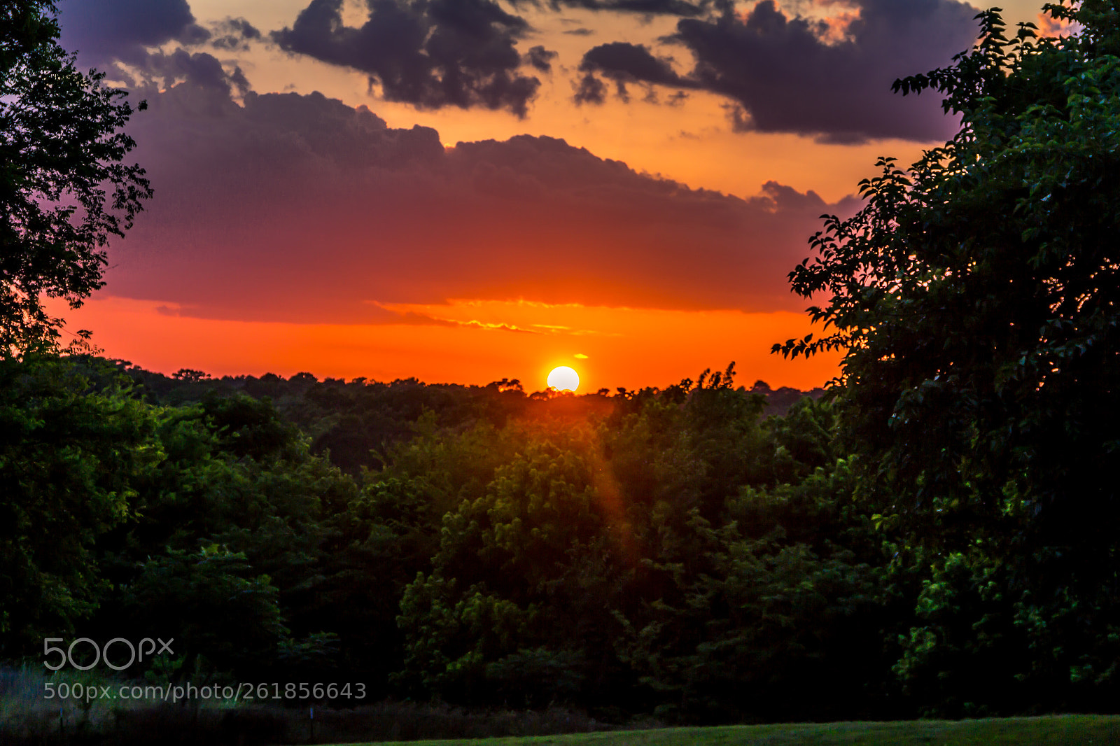 Canon EOS 60D sample photo. Sunset over nacogdoches, tx photography