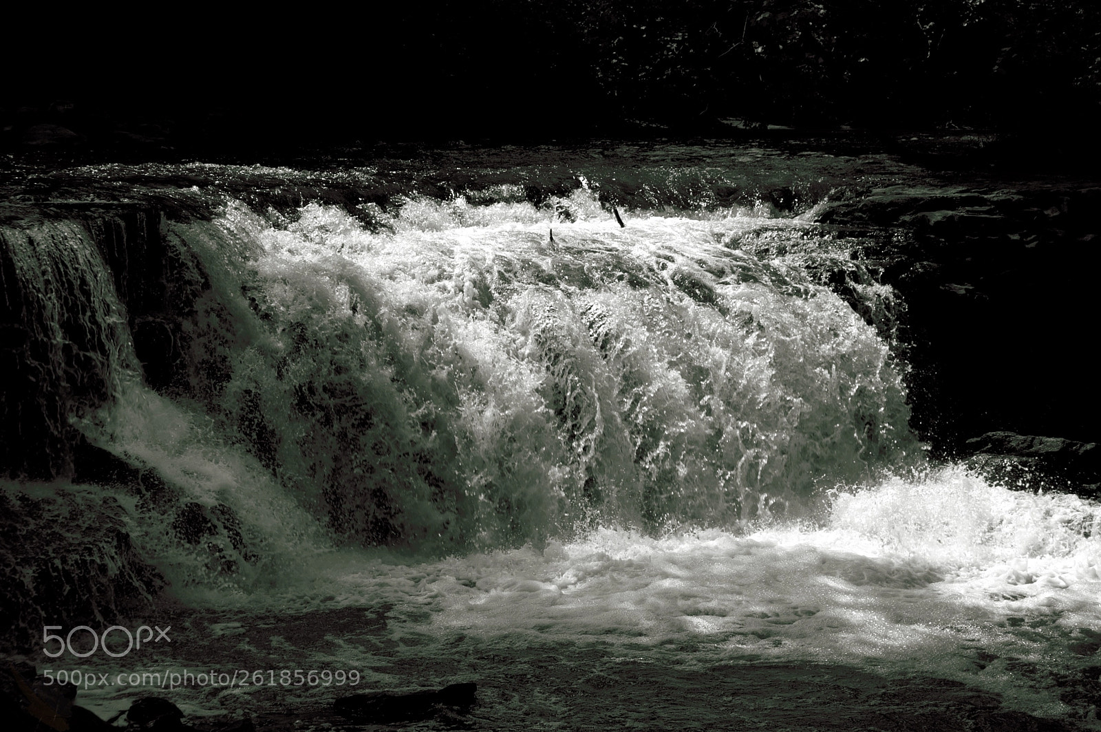 Nikon D40 sample photo. Minneopa upper rapids photography