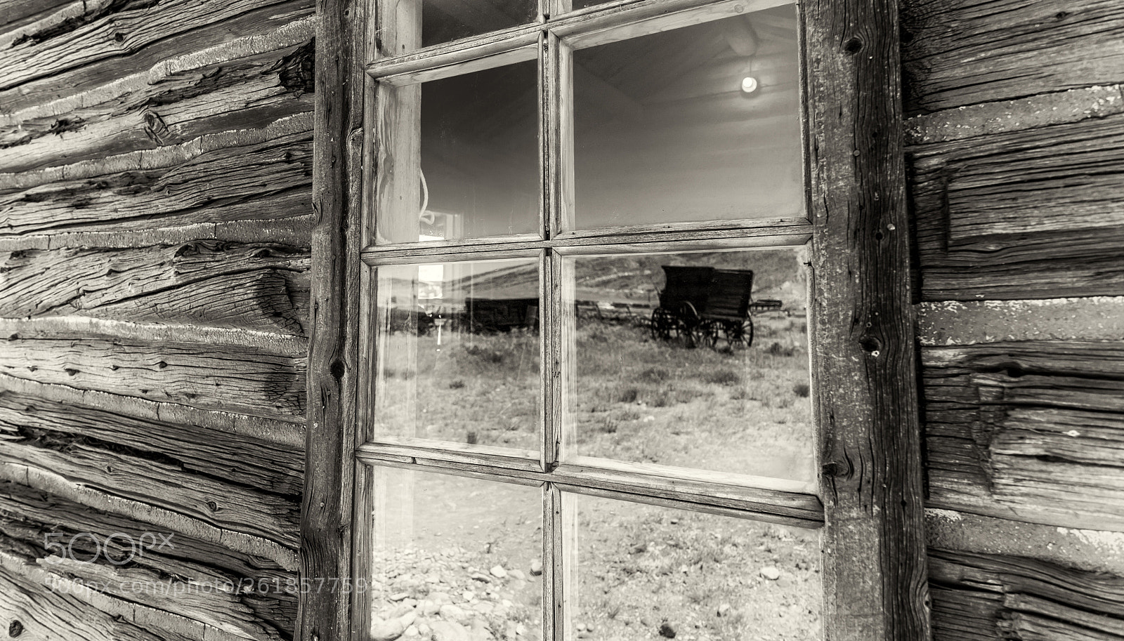 Sony a7 sample photo. Old west refection photography