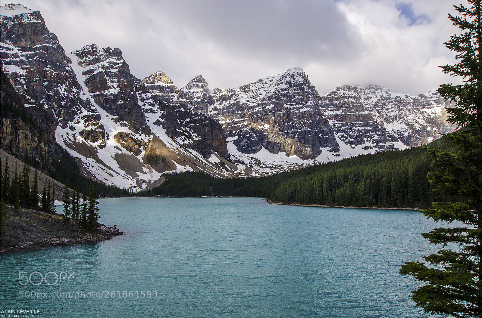 Nikon D7000 sample photo. Lake moraine - banff photography