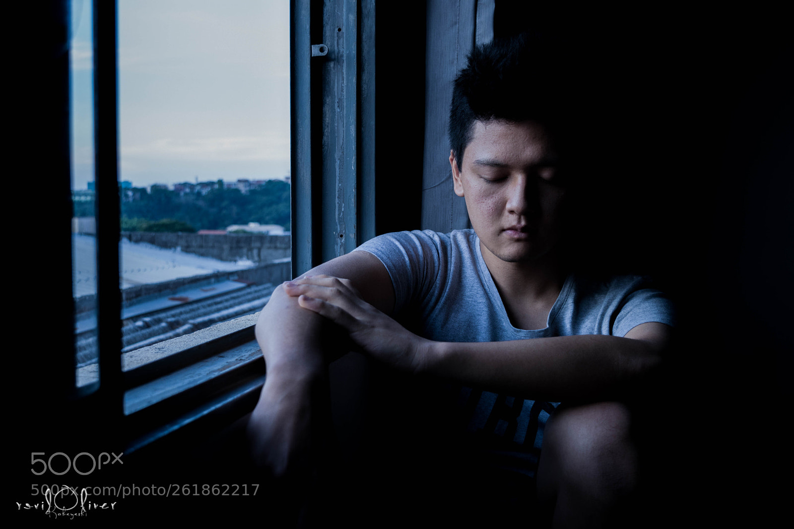 Nikon D5300 sample photo. Just thinking... photography
