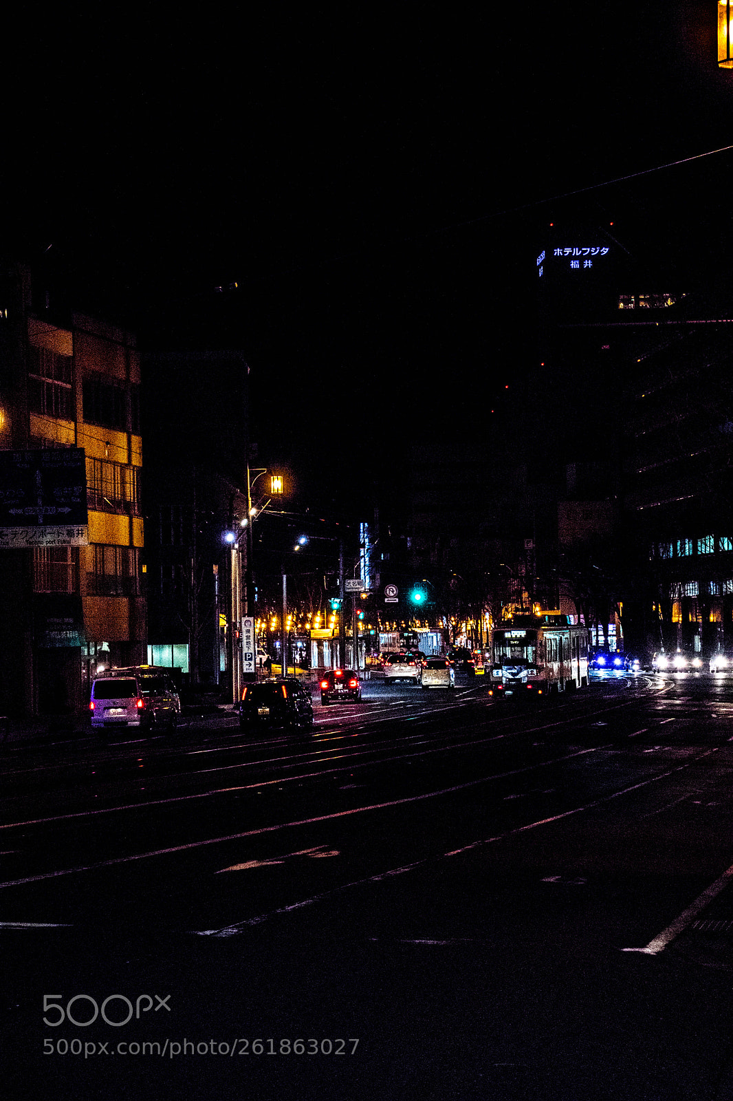 Canon EOS 800D (EOS Rebel T7i / EOS Kiss X9i) sample photo. Fukui night lights photography
