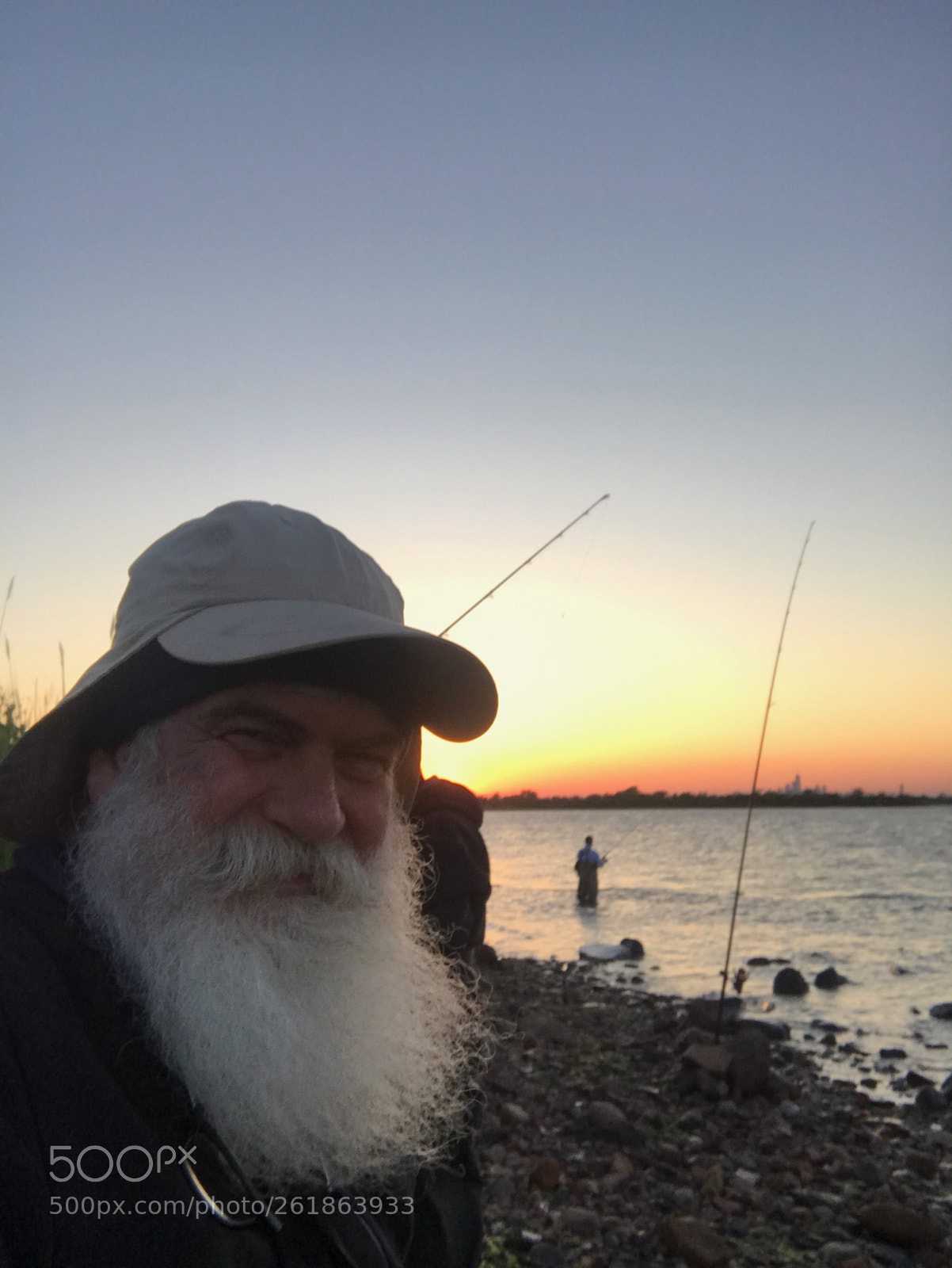 Apple iPhone 7 Plus sample photo. Fisherman  photography