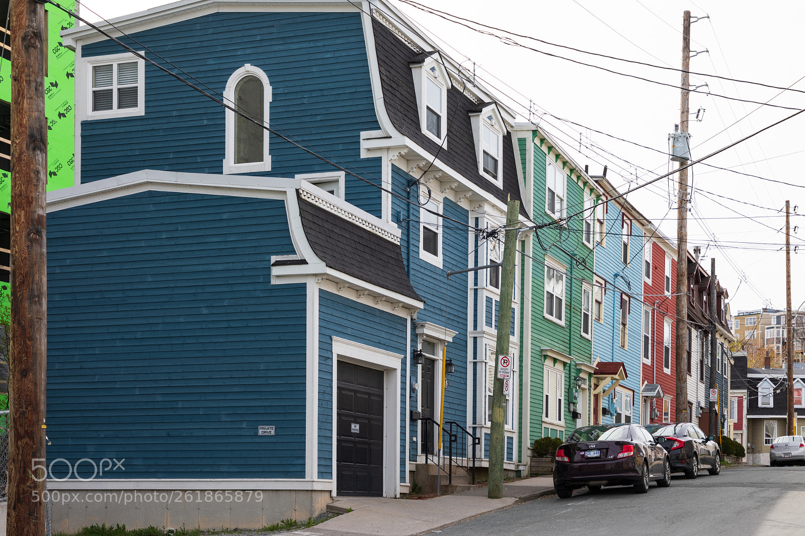 Canon EOS 5D Mark IV sample photo. Jellybean row houses of photography