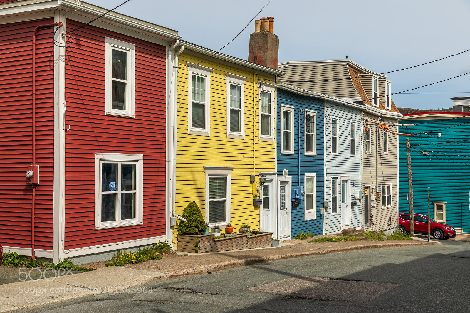 Canon EOS 5D Mark IV sample photo. Jellybean row houses of photography