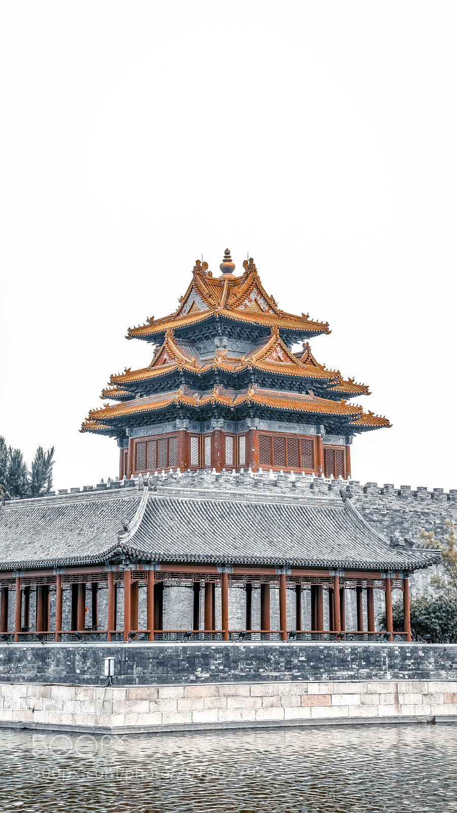 Canon EOS 5D Mark IV sample photo. Turret of forbidden city photography