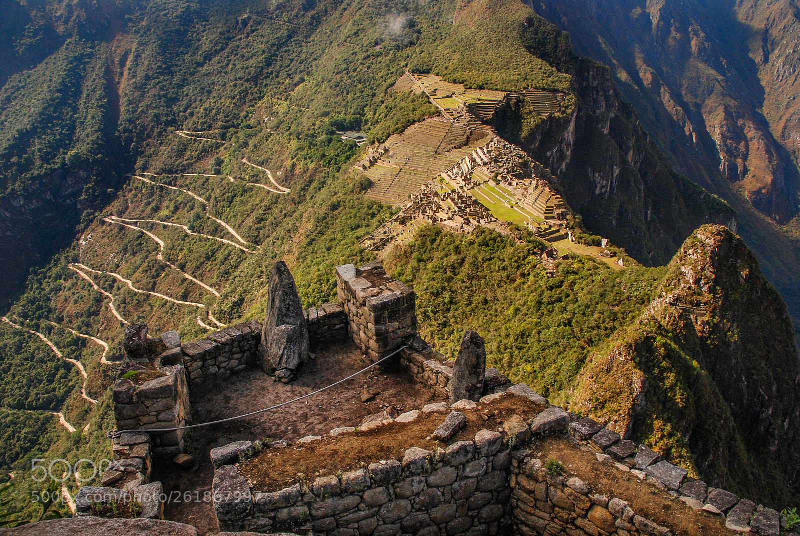 Nikon D80 sample photo. View from huayna picchu photography