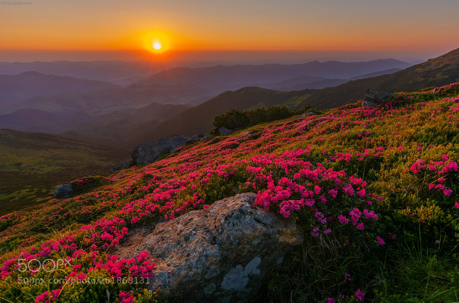 Nikon D7100 sample photo. Sunrise in mountains photography