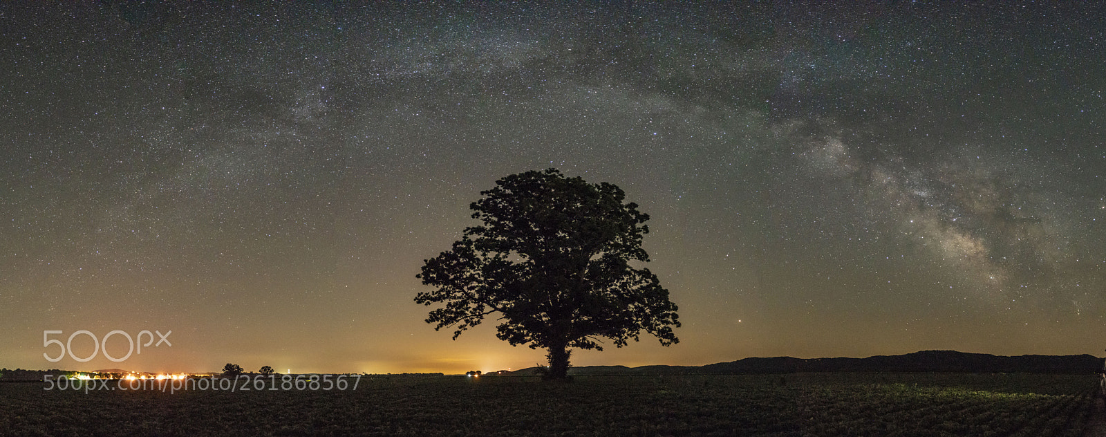 Sony a7R II sample photo. Milky way glow photography