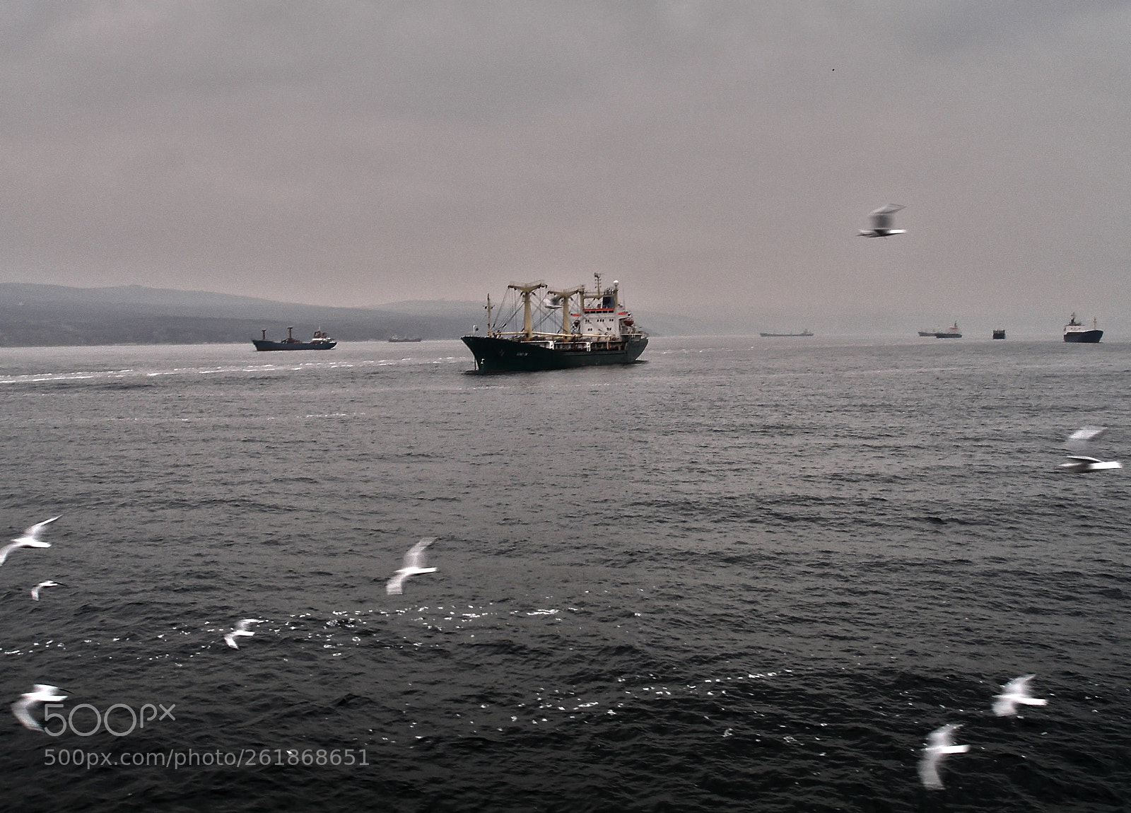 Olympus SP320 sample photo. Winter on the marmara photography