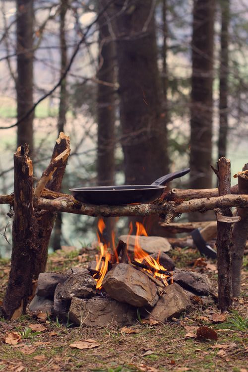 Campfire cooking - travel tips