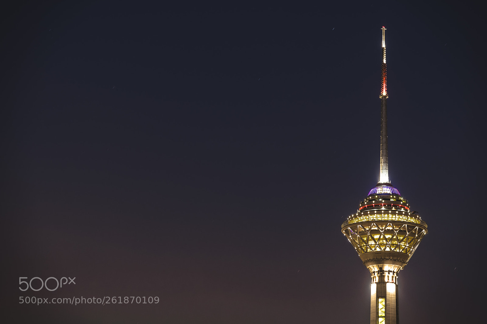 Fujifilm X-T2 sample photo. Milad tower photography