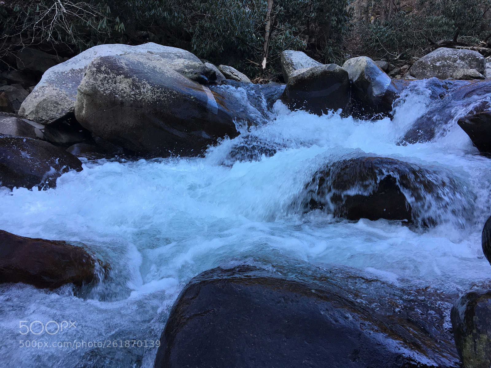 Apple iPhone 6s sample photo. Rushing rapids photography