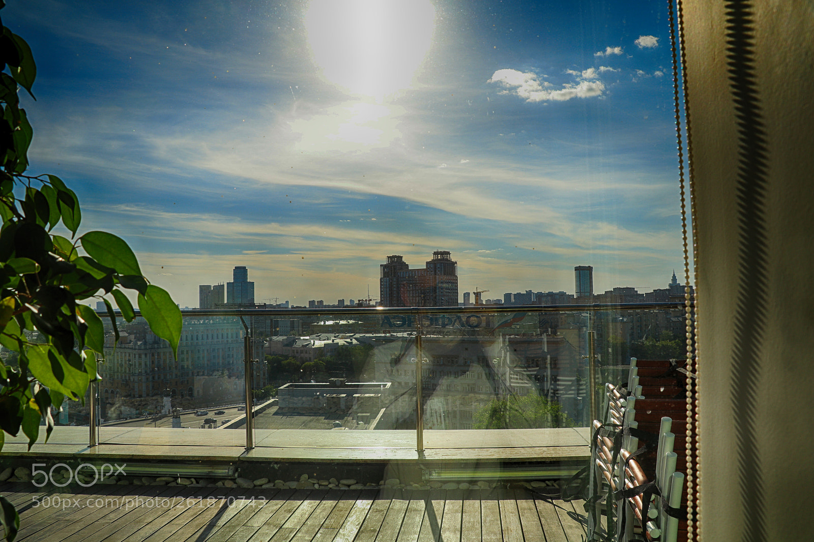 Canon EOS 80D sample photo. Sky under the glass photography