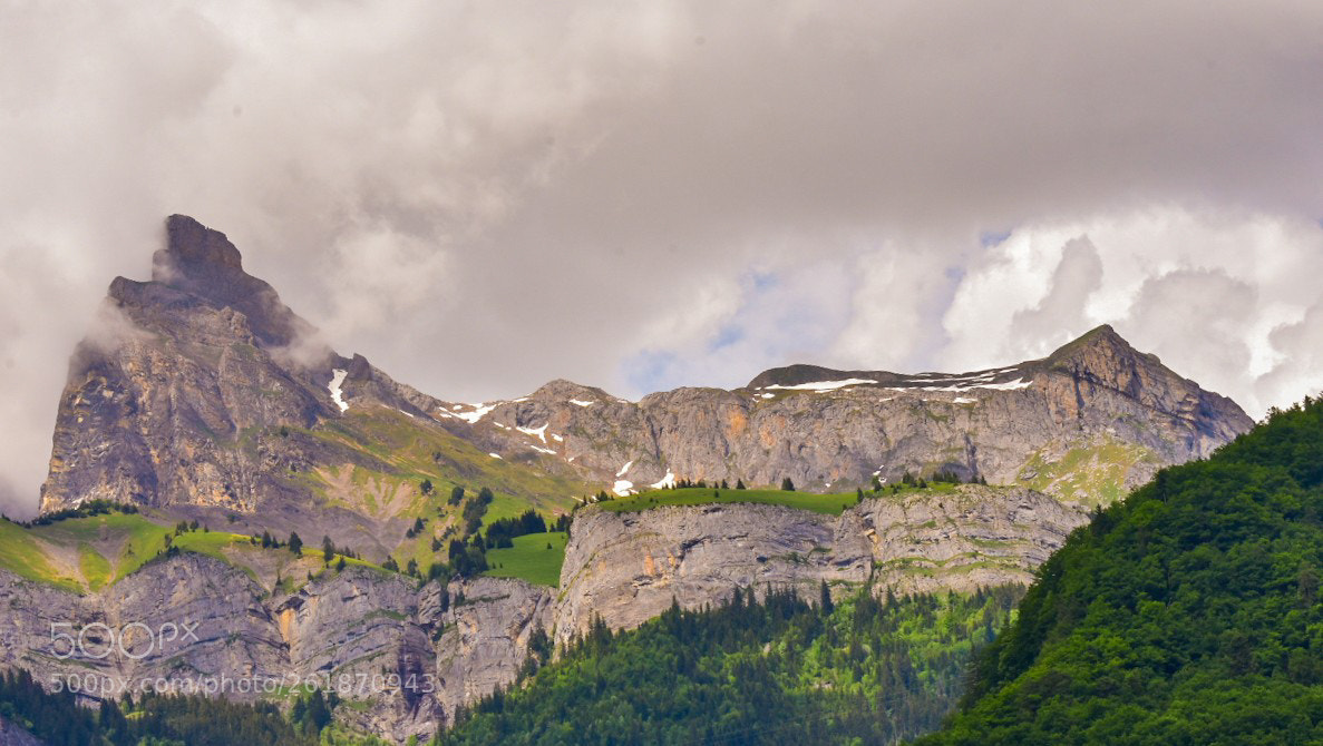 Nikon D7200 sample photo. In mont blanc's shadows photography