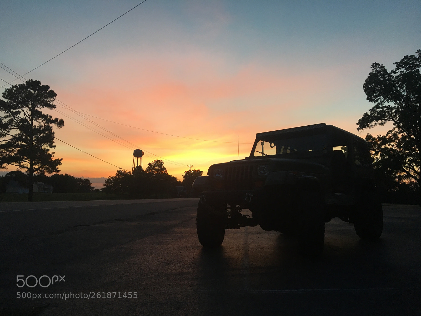 Apple iPhone 6s sample photo. Sunsets & jeeps photography