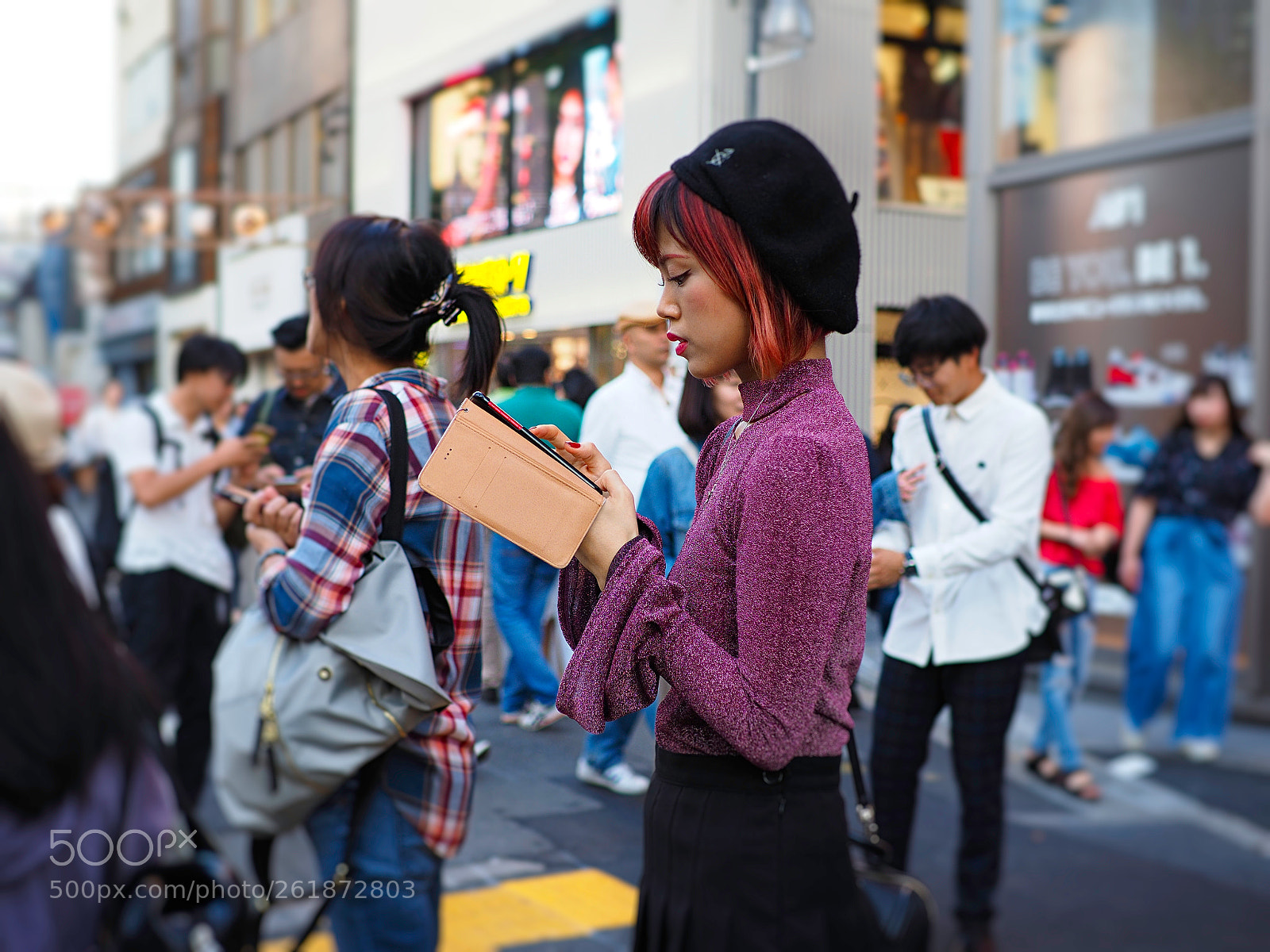 Olympus OM-D E-M1 sample photo. Harajuku girl photography