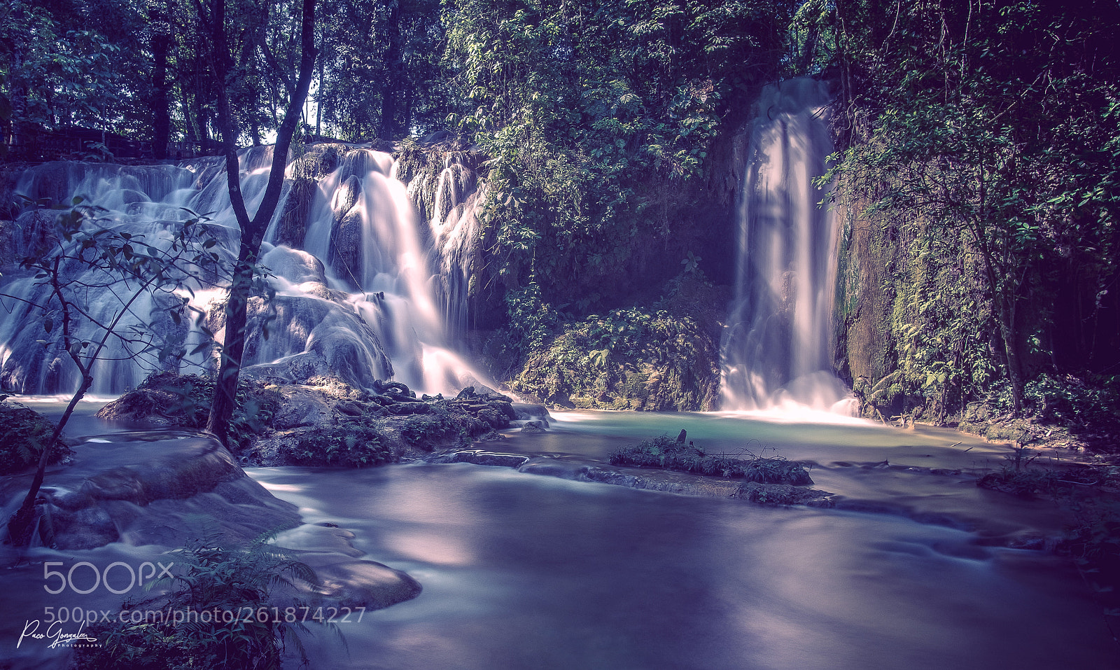 Fujifilm X-T10 sample photo. Cascada agua azul photography
